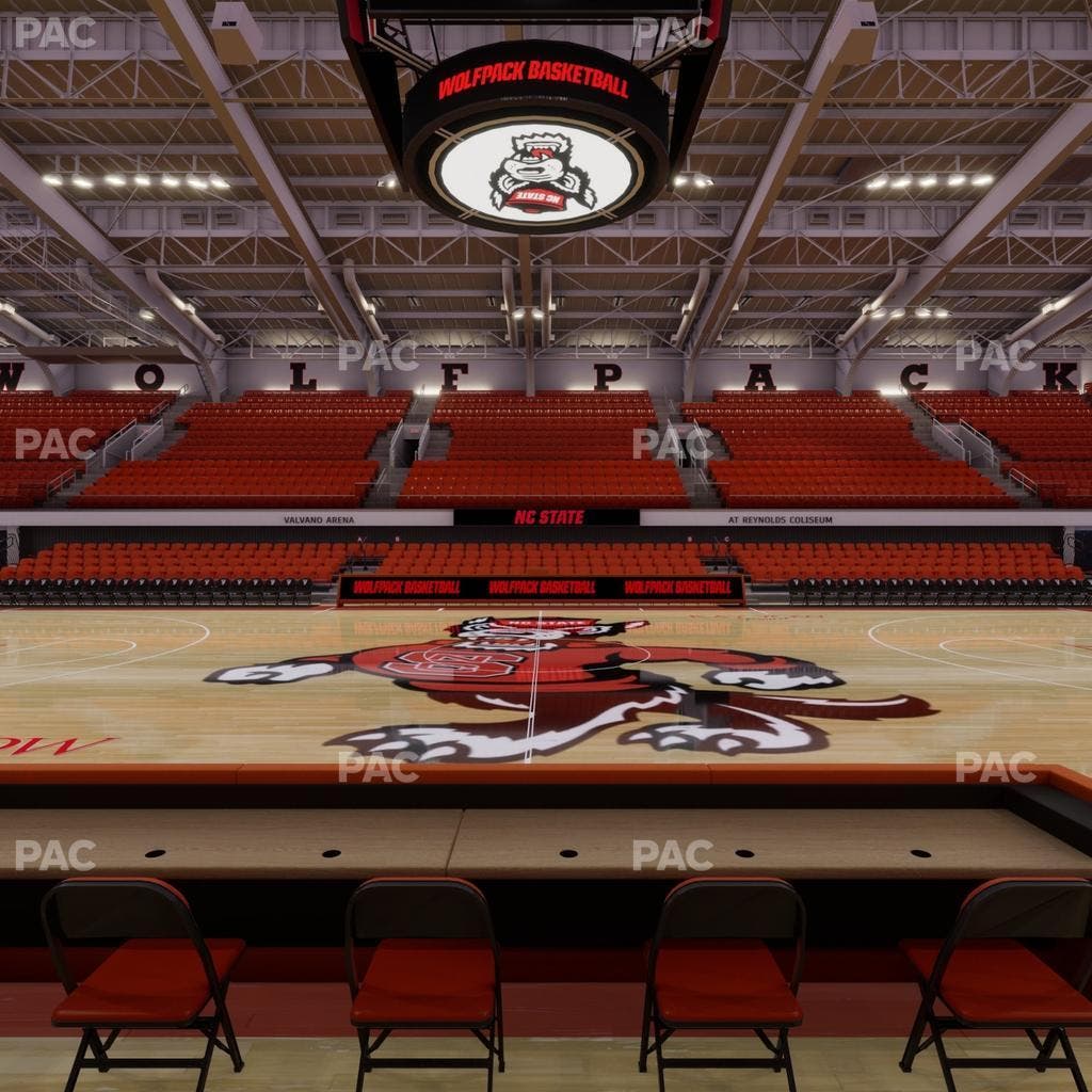 James T. Valvano Arena at Reynolds Coliseum - Section Floor H Seat View