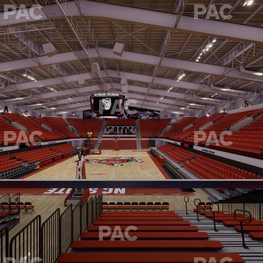 James T. Valvano Arena at Reynolds Coliseum - Section Floor K Seat View