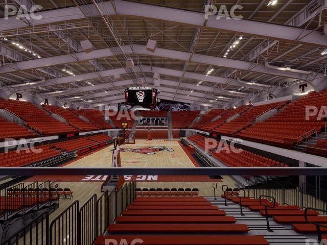 James T. Valvano Arena at Reynolds Coliseum - Section Floor K Seat View