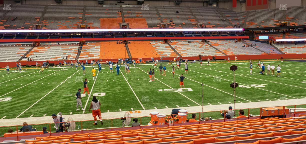 JMA Wireless Dome - Section 101 Seat View