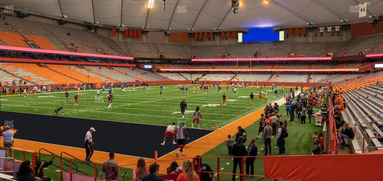 JMA Wireless Dome - Section 106 Seat View