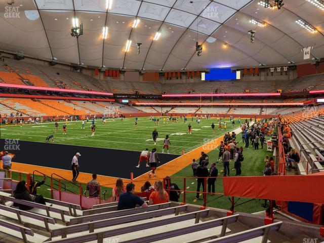 JMA Wireless Dome - Section 106 Seat View