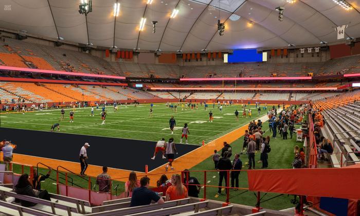 JMA Wireless Dome - Section 106 Seat View