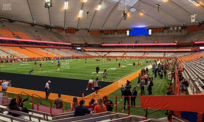 JMA Wireless Dome - Section 106 Seat View