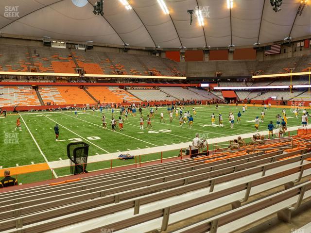 JMA Wireless Dome - Section 117 Seat View