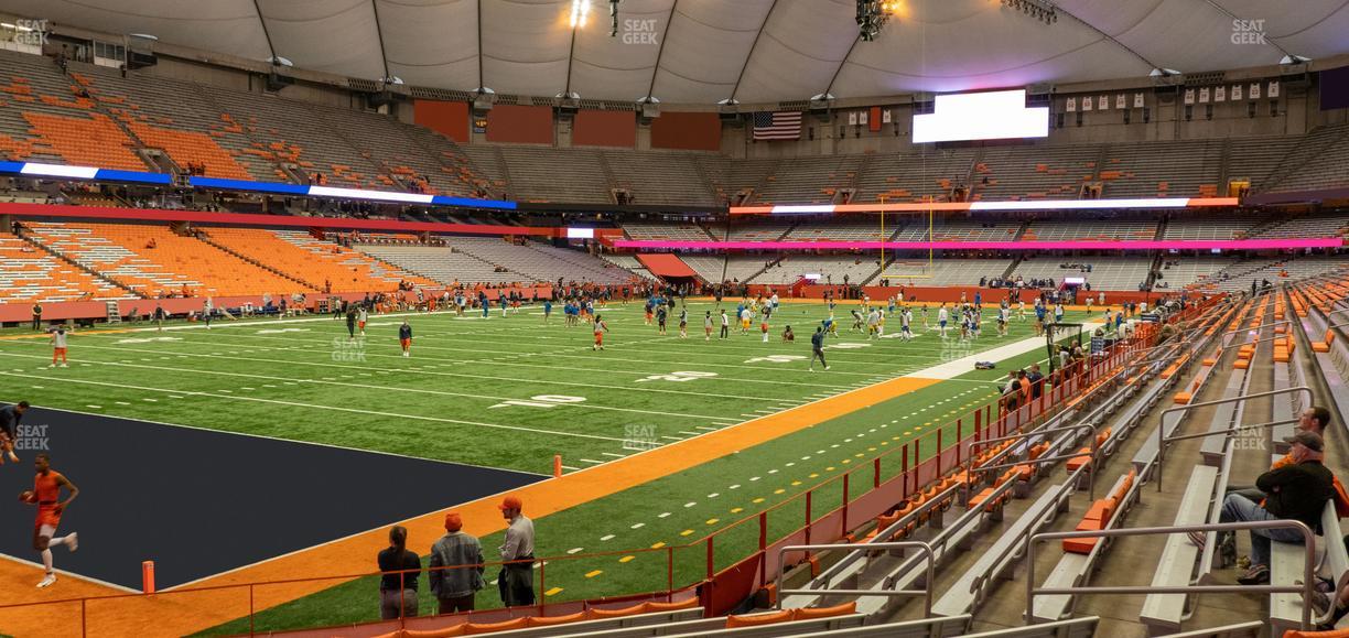 JMA Wireless Dome - Section 120 Seat View