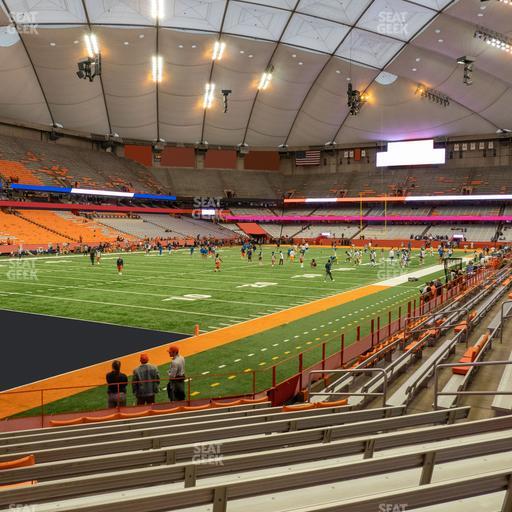 JMA Wireless Dome - Section 120 Seat View