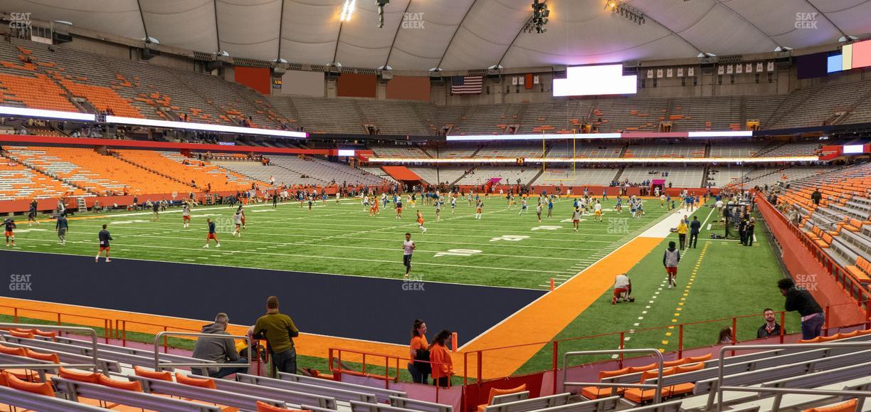 JMA Wireless Dome - Section 121 Seat View