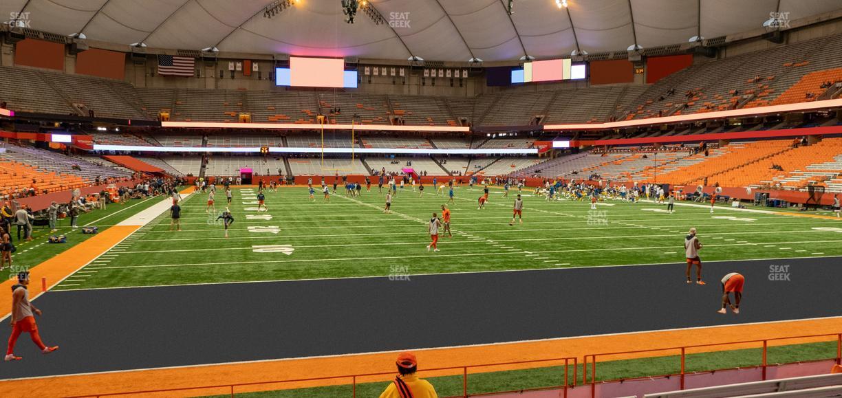 JMA Wireless Dome - Section 124 Seat View