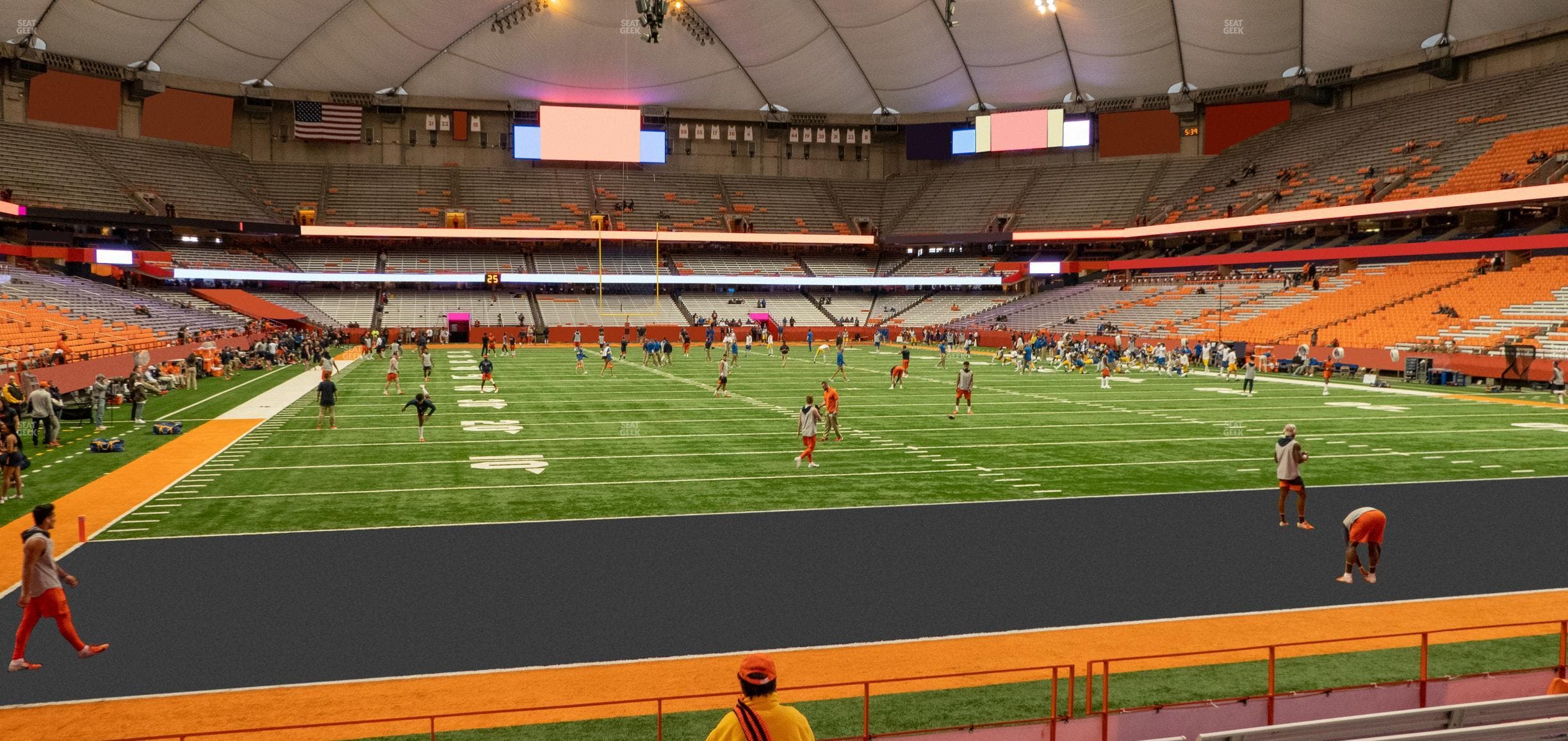 JMA Wireless Dome - Section 124 Seat View