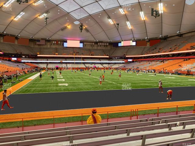 JMA Wireless Dome - Section 124 Seat View