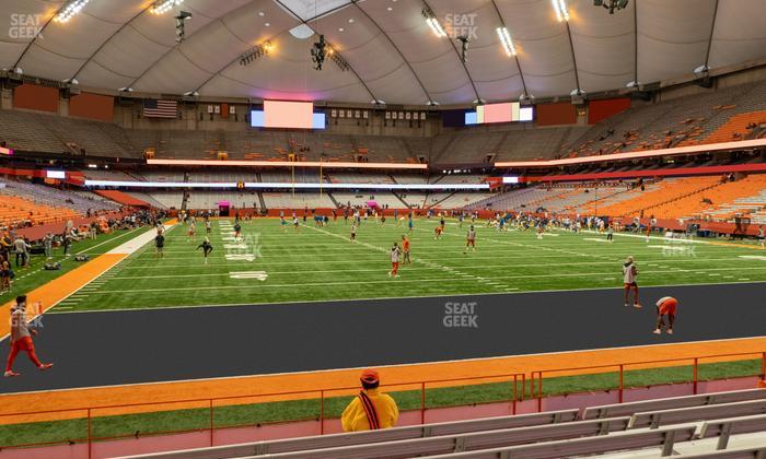 JMA Wireless Dome - Section 124 Seat View