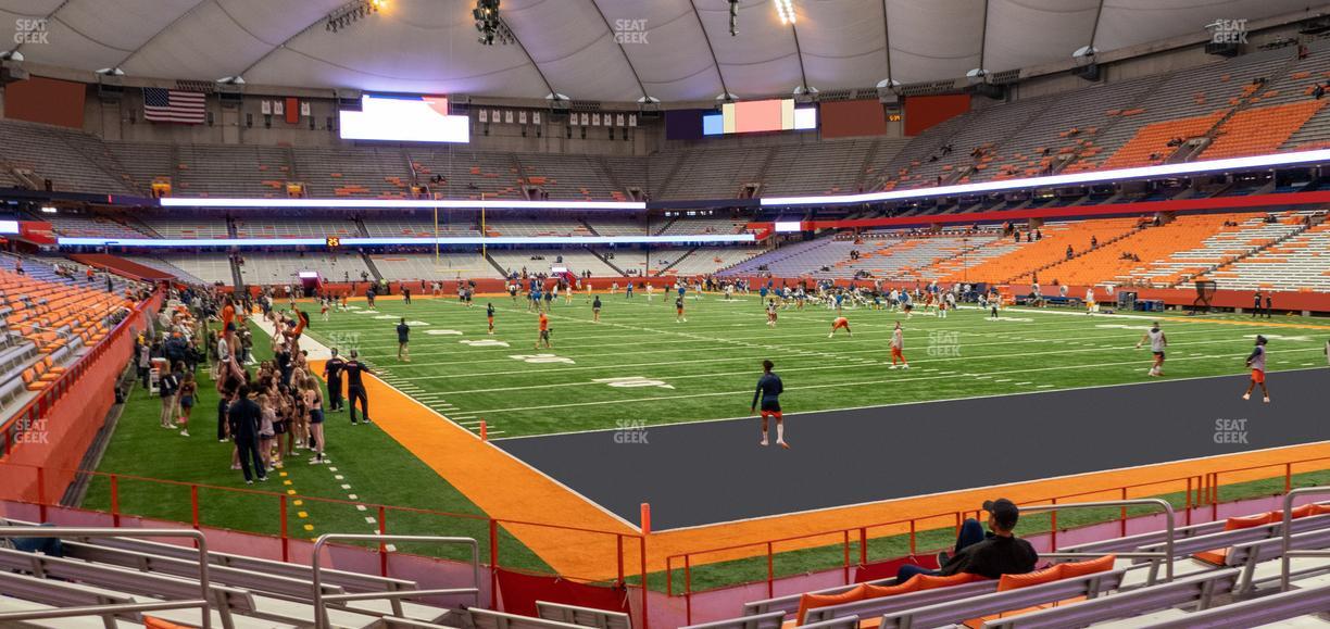 JMA Wireless Dome - Section 125 Seat View