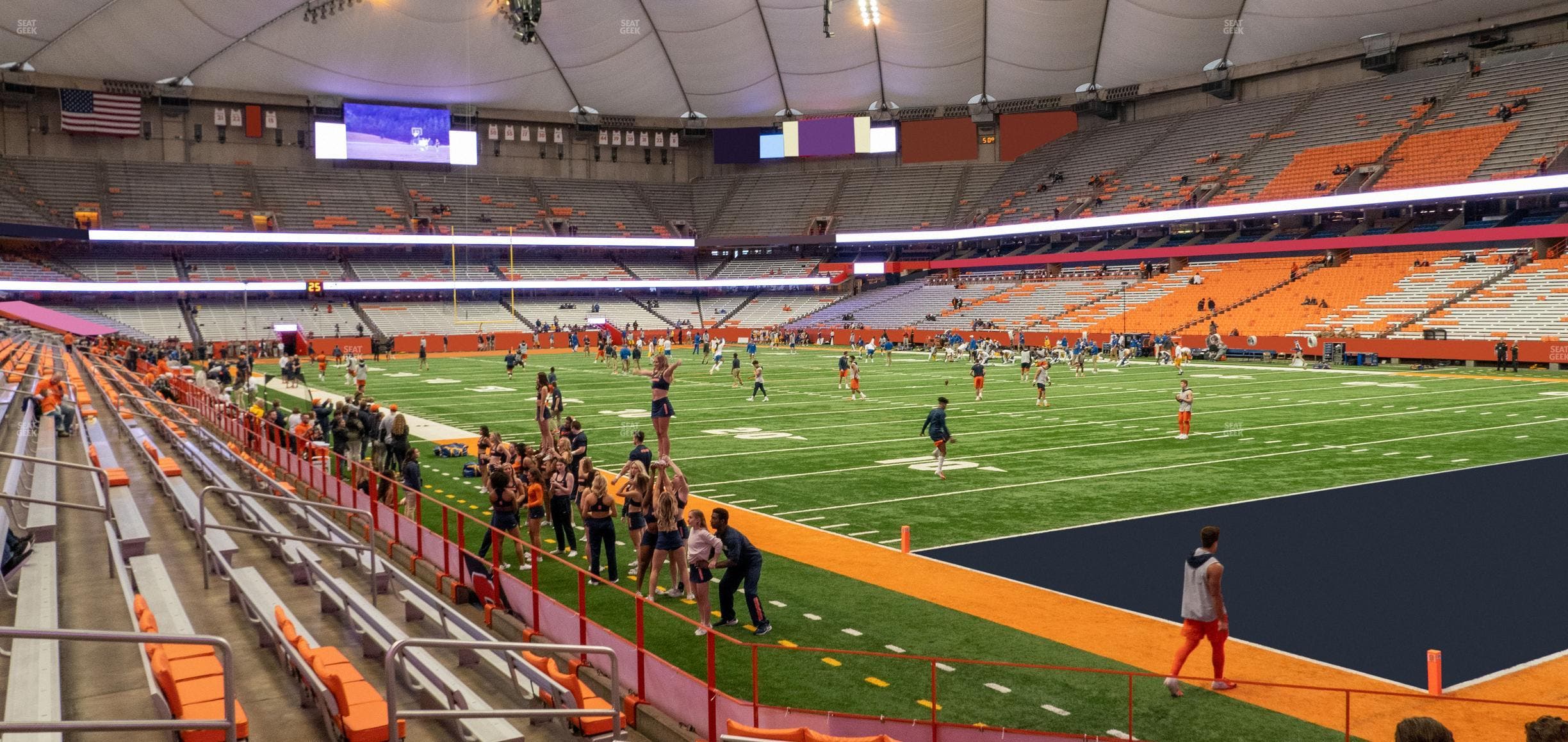 JMA Wireless Dome - Section 126 Seat View