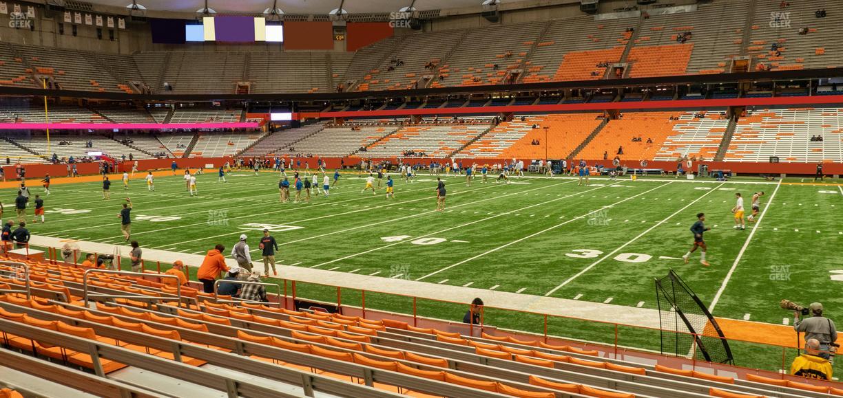 JMA Wireless Dome - Section 129 Seat View