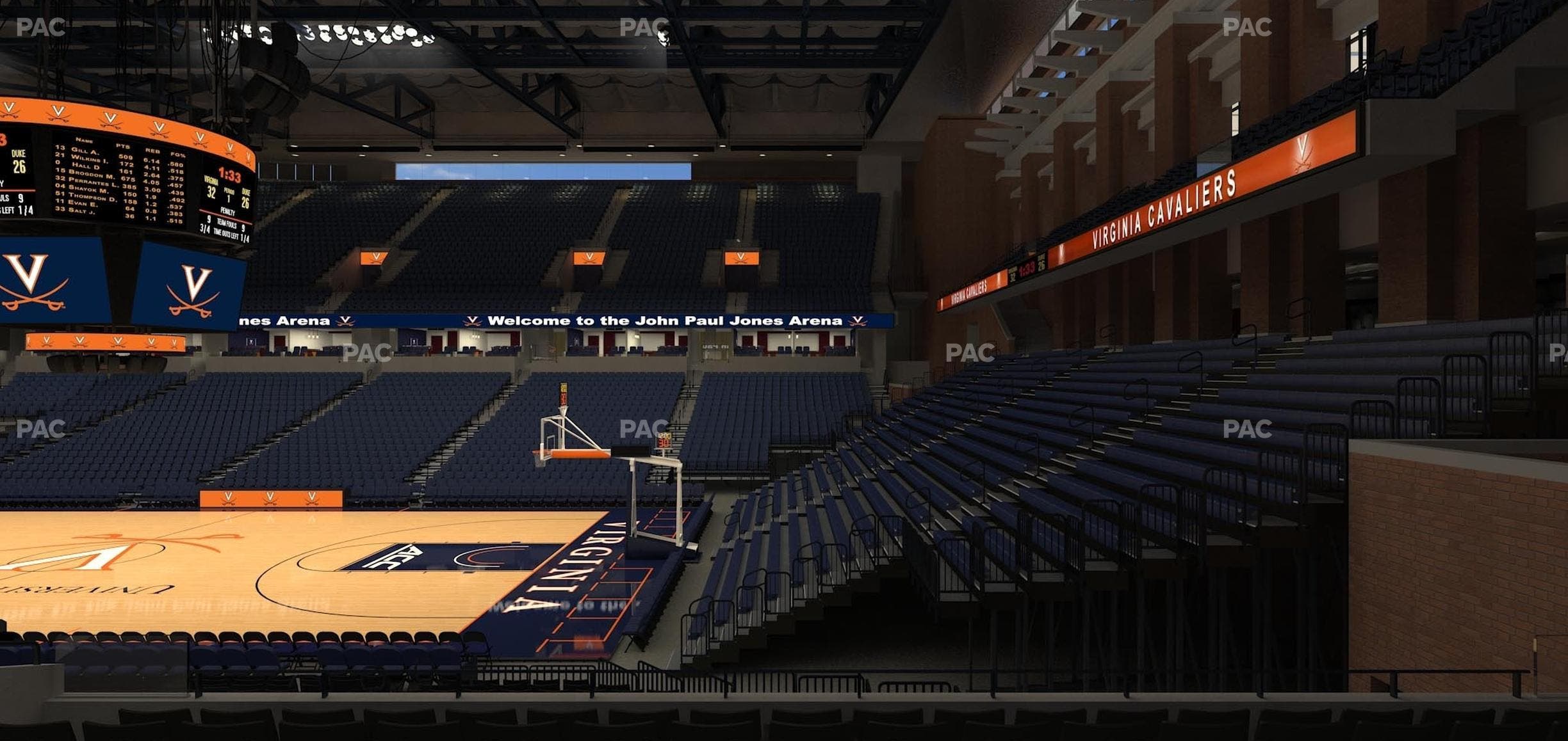 John Paul Jones Arena - Section 101 Seat View