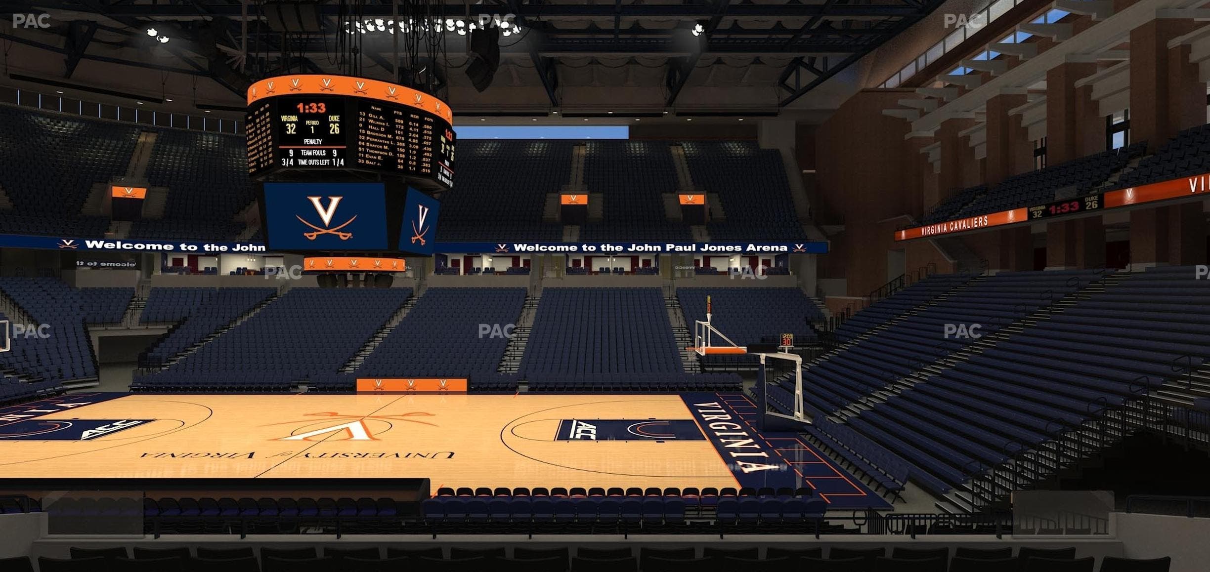 John Paul Jones Arena - Section 102 Seat View