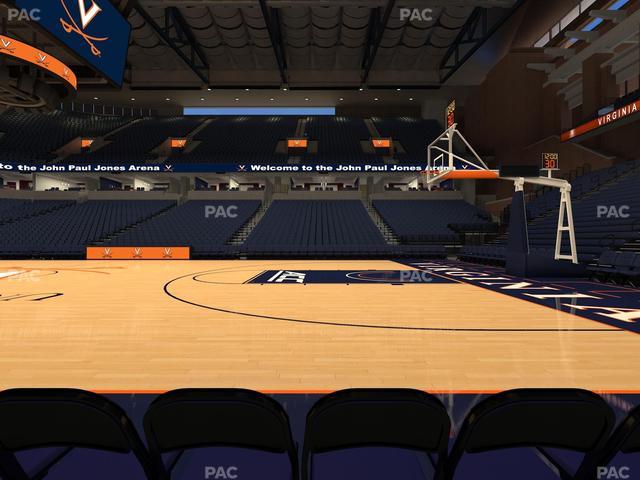 Official view from Section 102 at John Paul Jones Arena