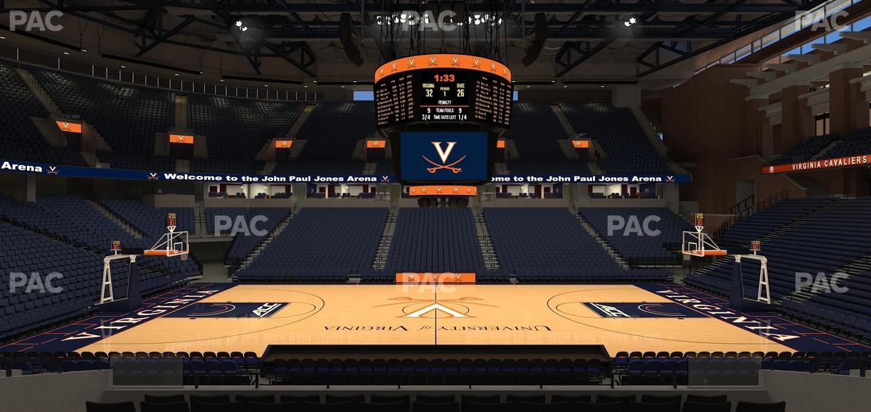 John Paul Jones Arena - Section 103 Seat View