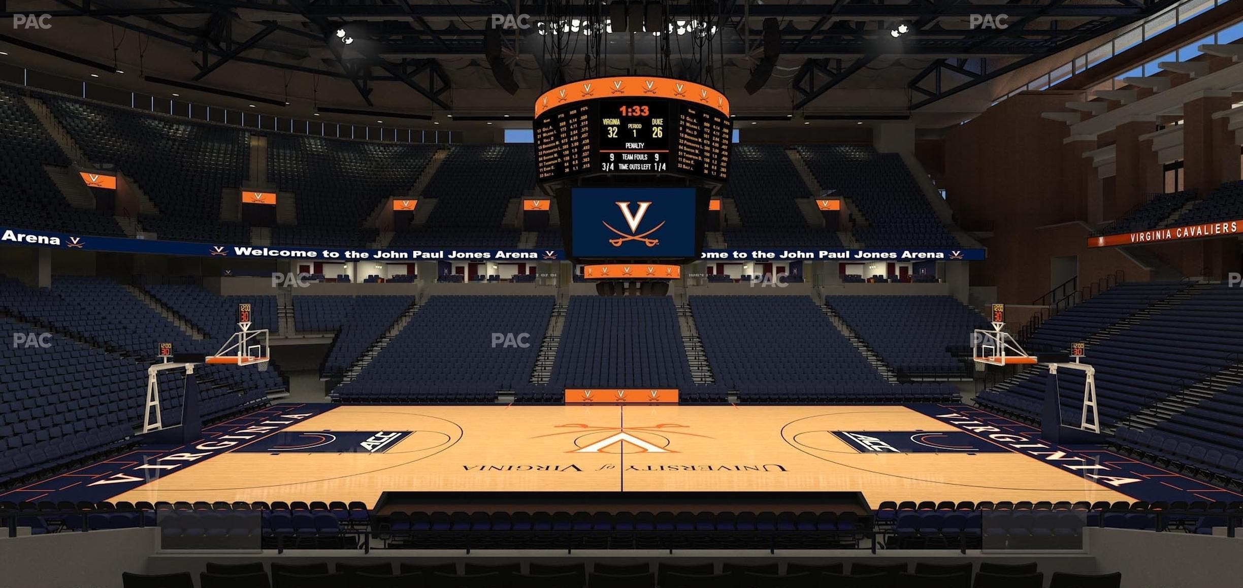 John Paul Jones Arena - Section 103 Seat View