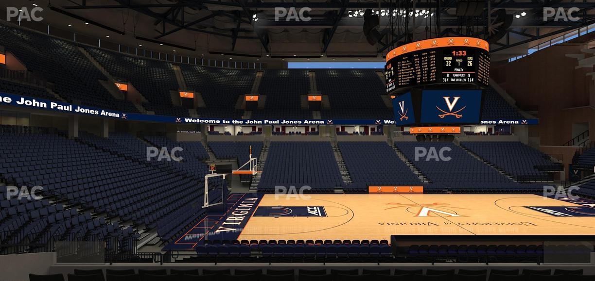 John Paul Jones Arena - Section 104 Seat View