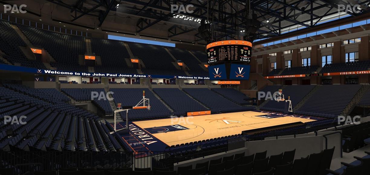 John Paul Jones Arena - Section 105 Seat View