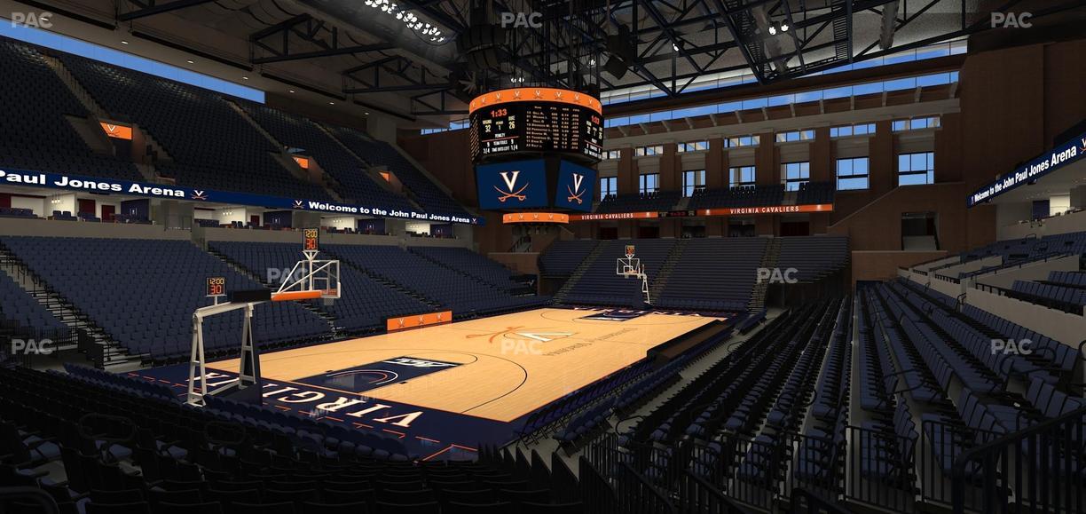 John Paul Jones Arena - Section 106 Seat View