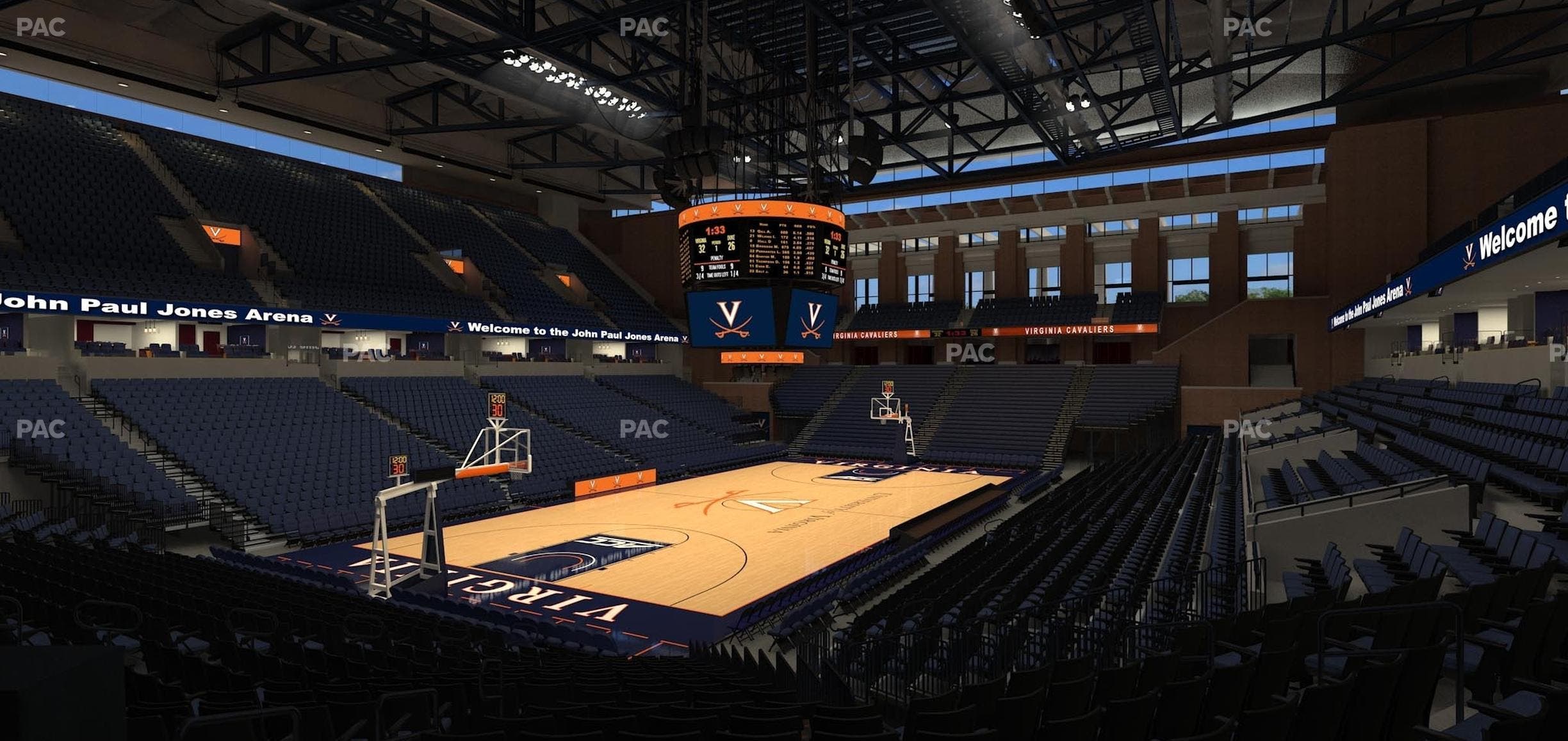 John Paul Jones Arena - Section 106 Seat View