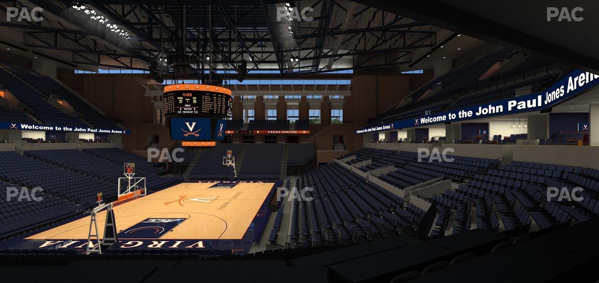 John Paul Jones Arena - Section 107 Seat View