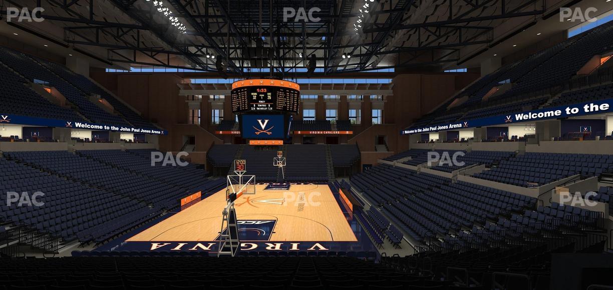 John Paul Jones Arena - Section 108 Seat View