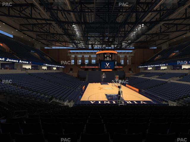 Official view from Section 108 at John Paul Jones Arena