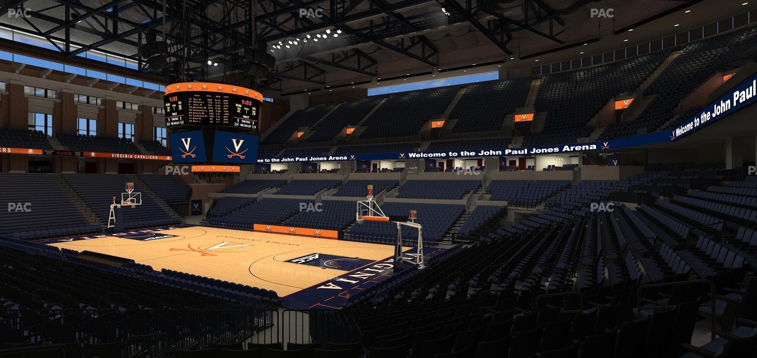 John Paul Jones Arena - Section 109 Seat View