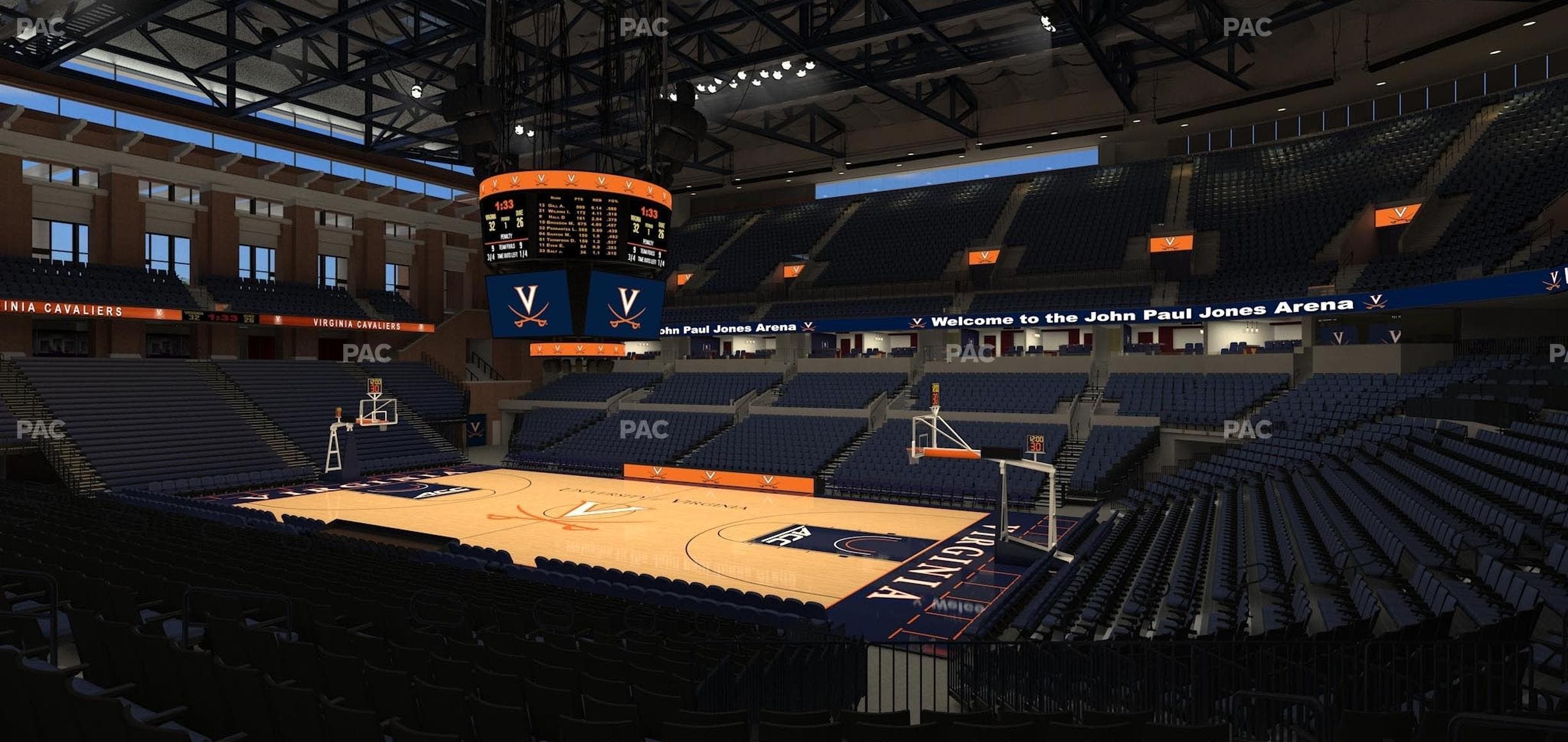 John Paul Jones Arena - Section 110 Seat View