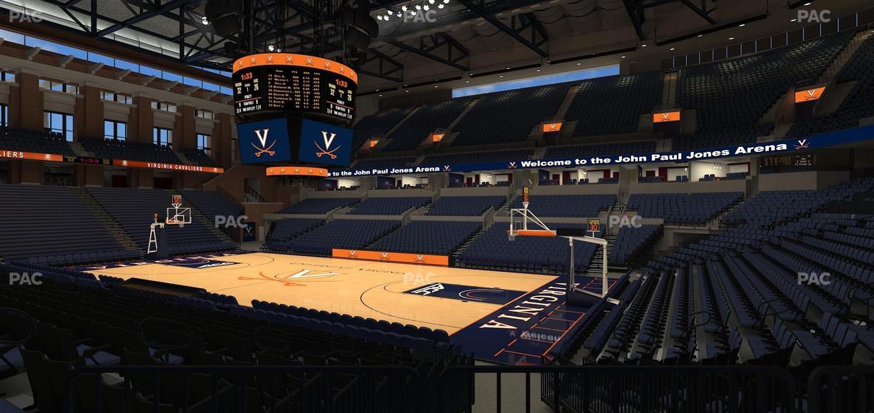 John Paul Jones Arena - Section 110 Seat View