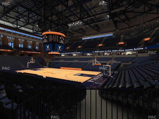 Official view from Section 110 at John Paul Jones Arena