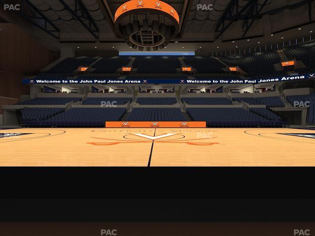 Official view from Section 113 at John Paul Jones Arena