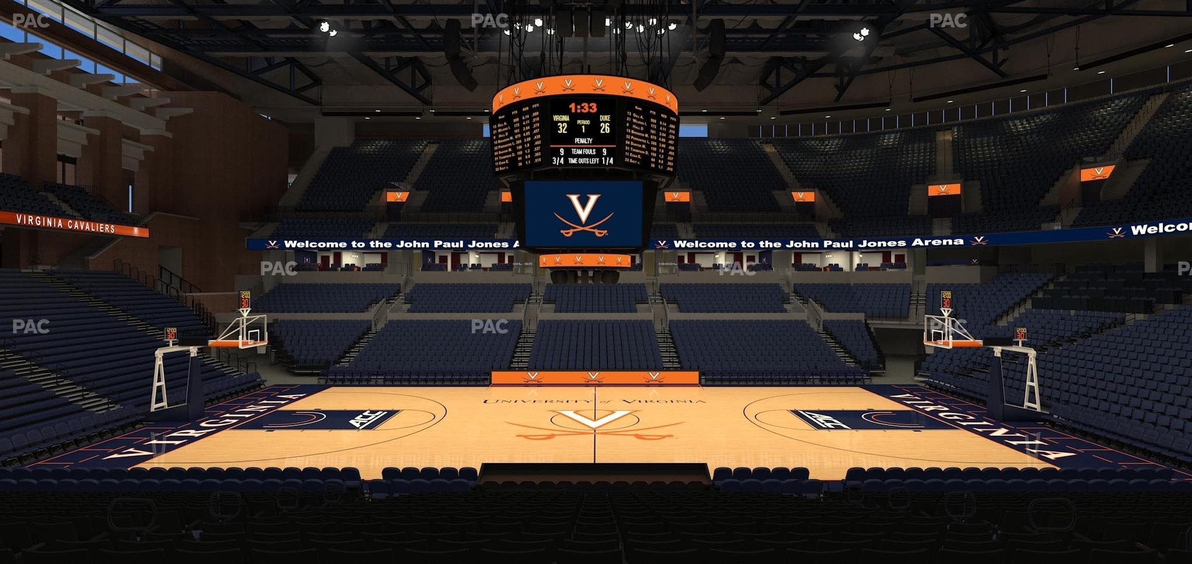 John Paul Jones Arena - Section 113 Seat View