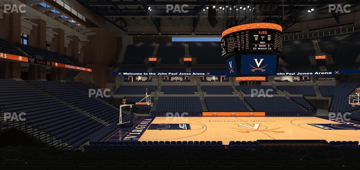 John Paul Jones Arena - Section 114 Seat View