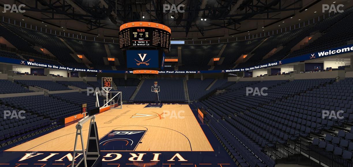 John Paul Jones Arena - Section 117 Seat View