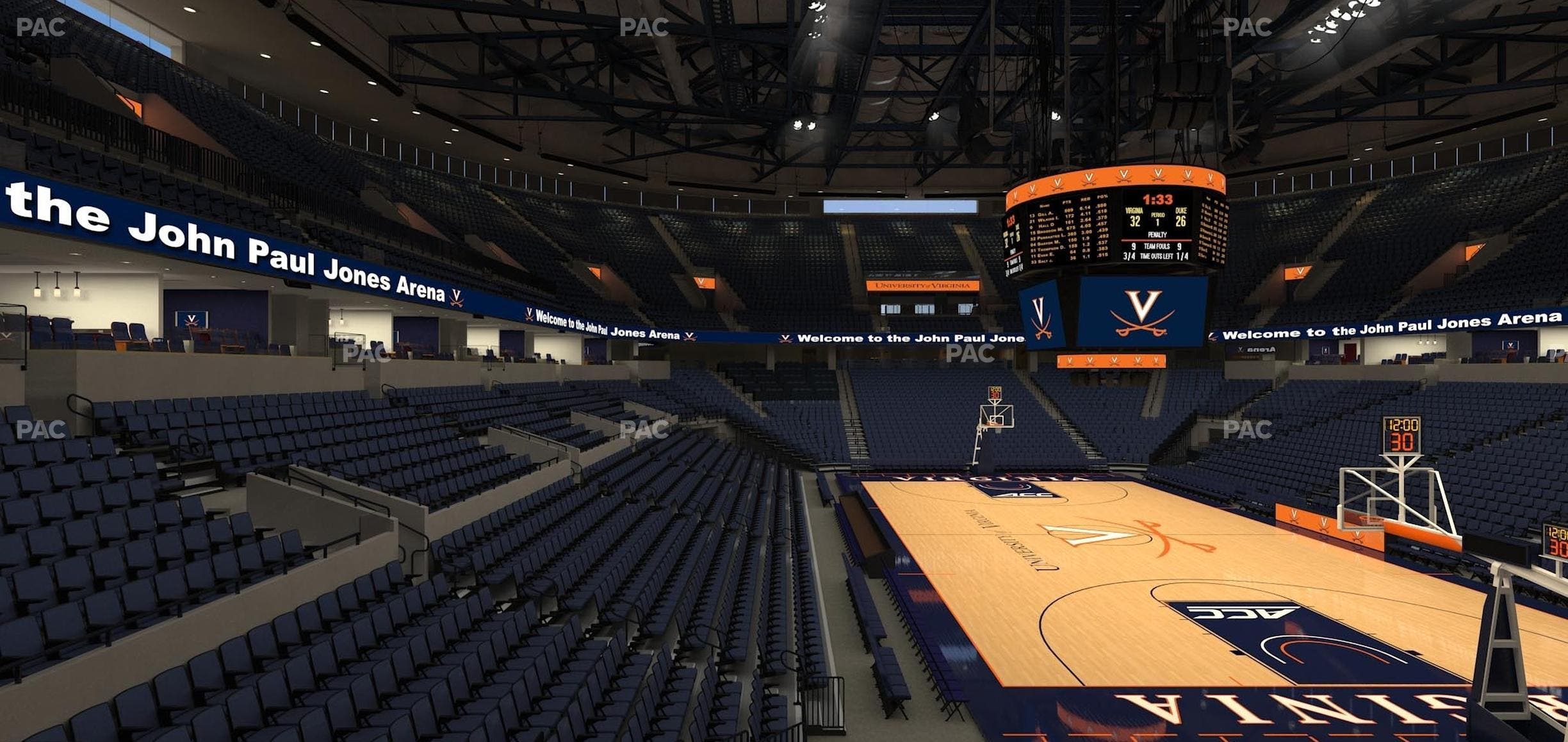 John Paul Jones Arena - Section 119 Seat View