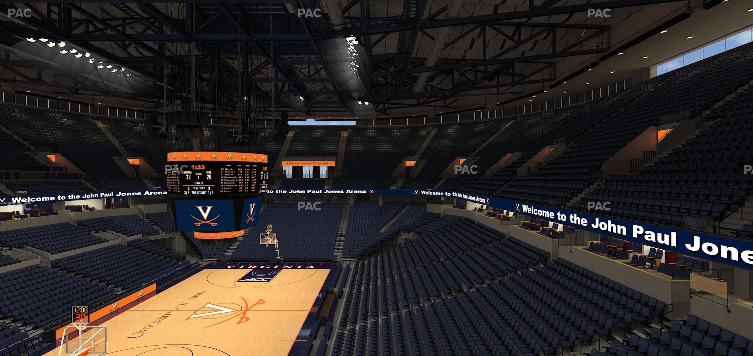 John Paul Jones Arena - Section 316 Seat View