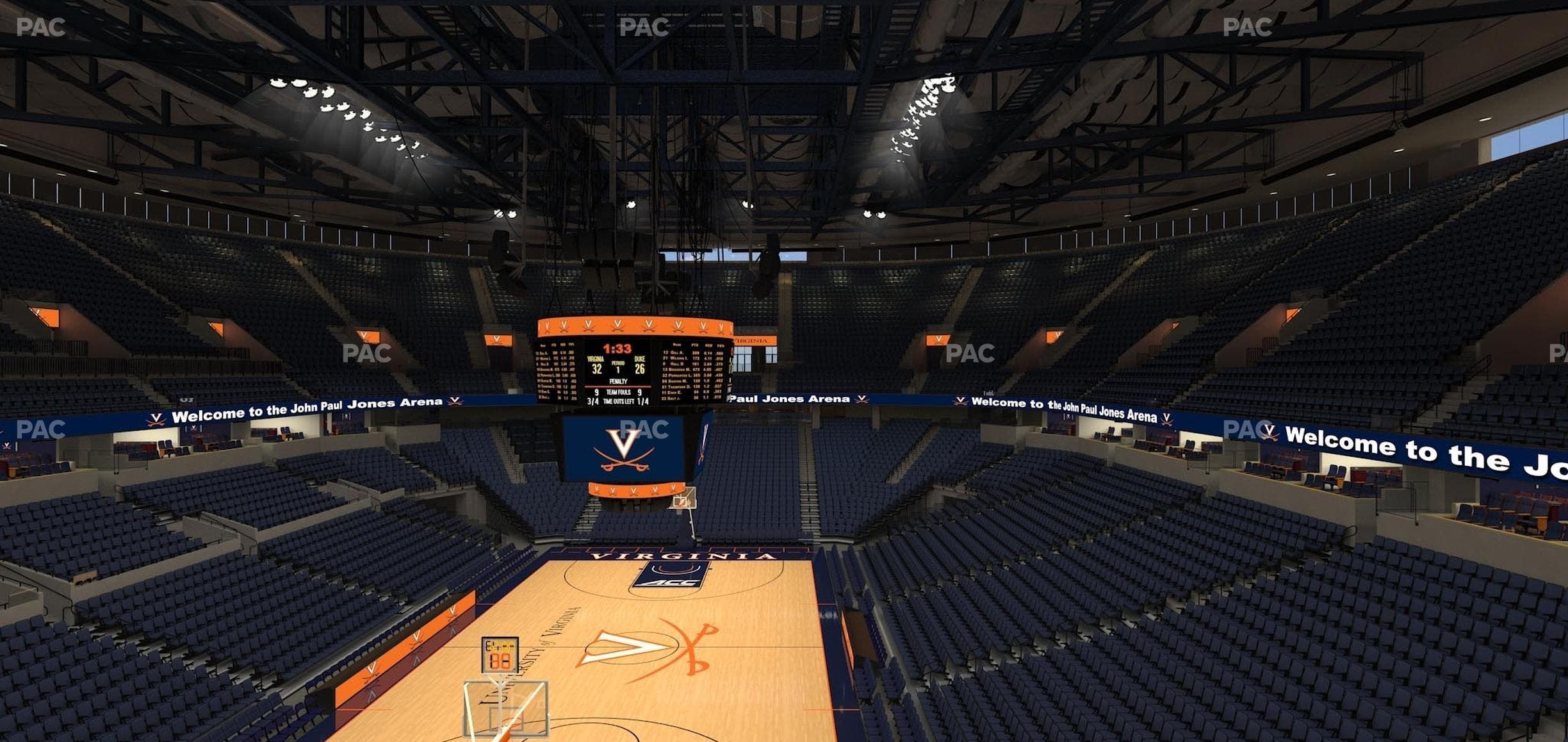 John Paul Jones Arena - Section 317 Seat View