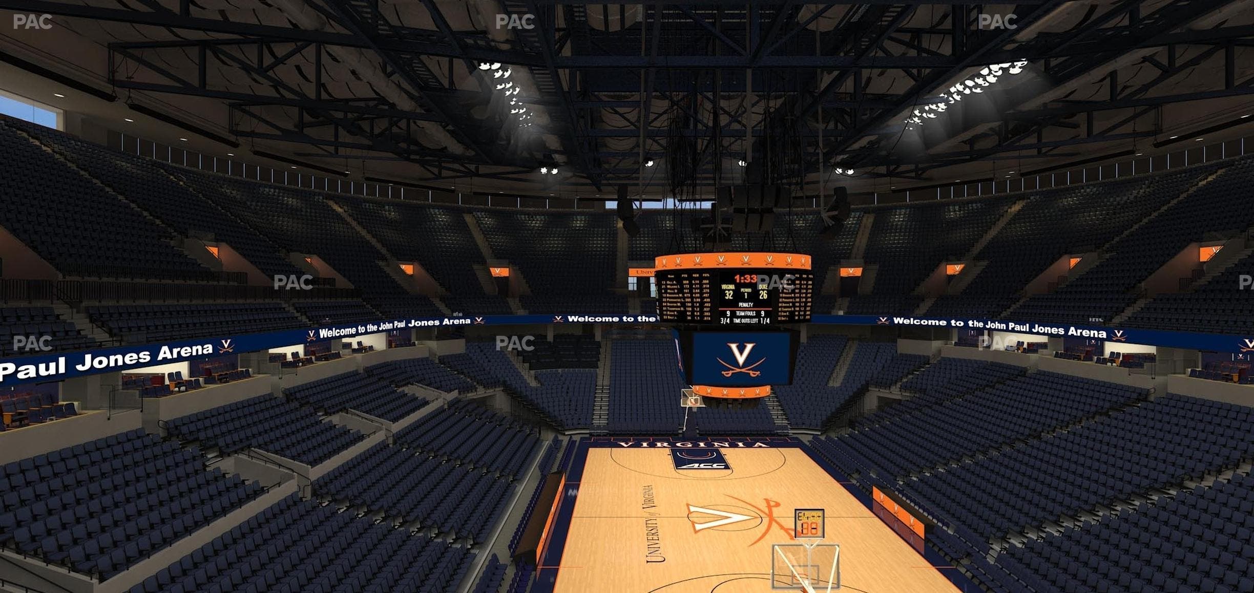 John Paul Jones Arena - Section 318 Seat View