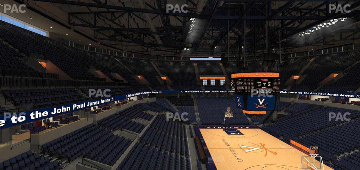 John Paul Jones Arena - Section 319 Seat View