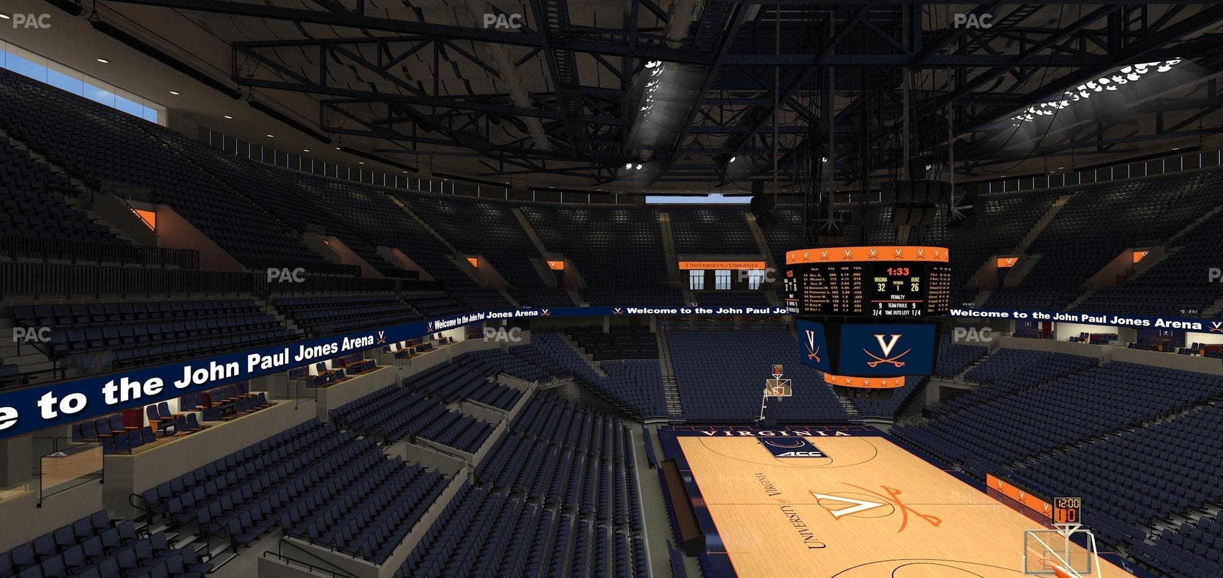 John Paul Jones Arena - Section 319 Seat View