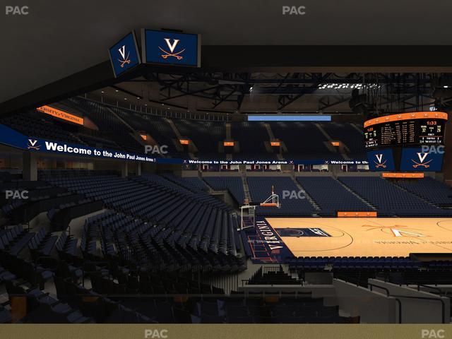 Official view from Section Suite 205 A at John Paul Jones Arena