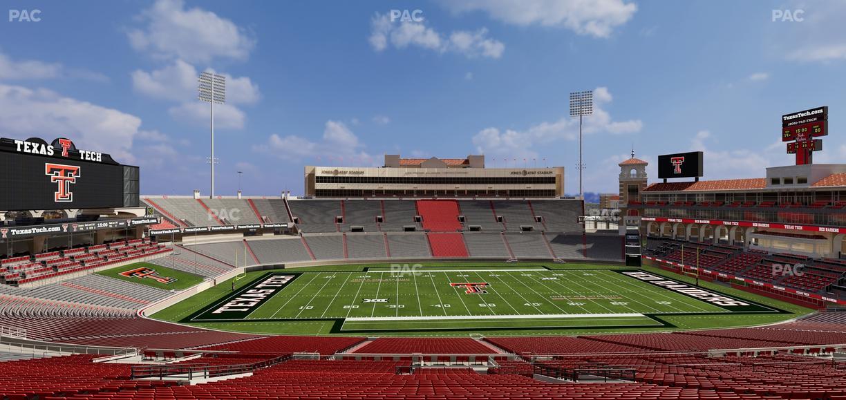 Jones AT&T Stadium - Section 106 Seat View