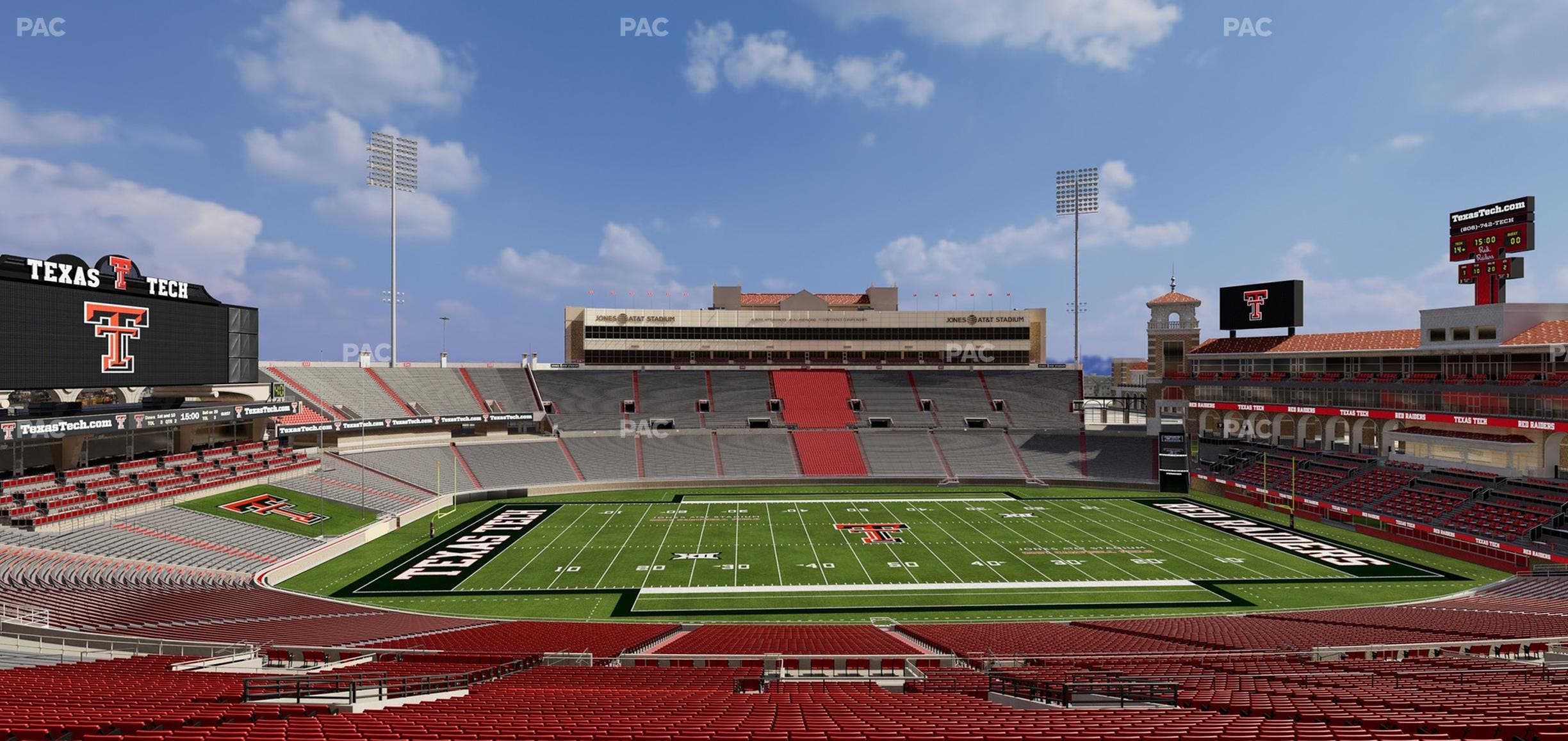 Jones AT&T Stadium - Section 106 Seat View