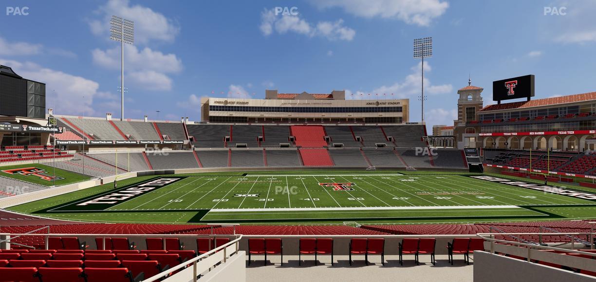 Jones AT&T Stadium - Section 106 Seat View