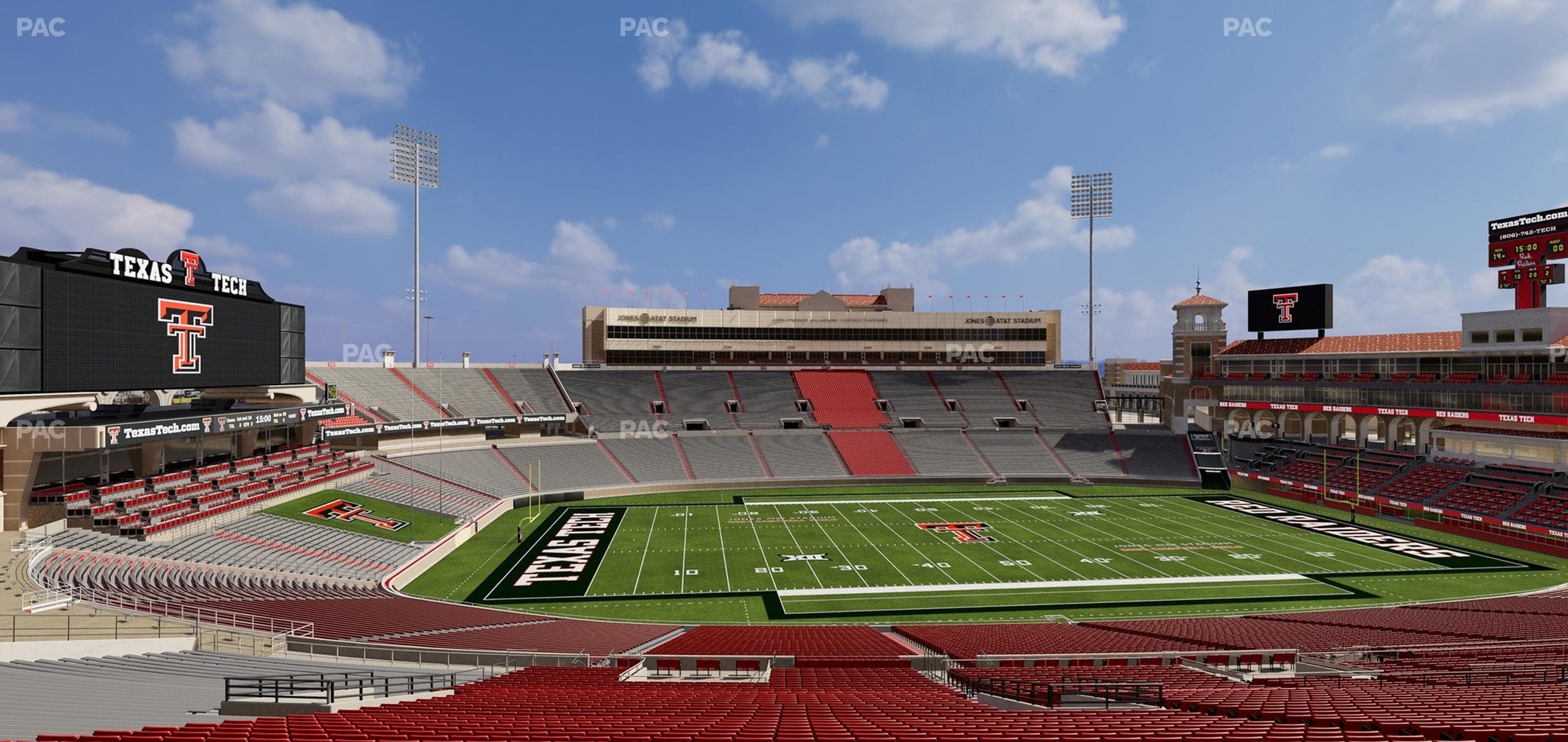 Jones AT&T Stadium - Section 107 Seat View